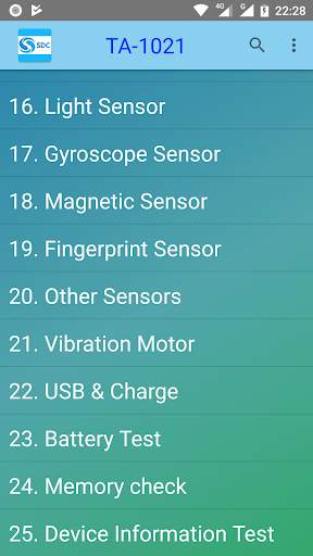 Device Checker  *SAM* (Phone and tablet testing) screenshot 1
