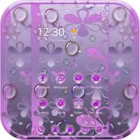 Purple Waterdrop Theme on 9Apps
