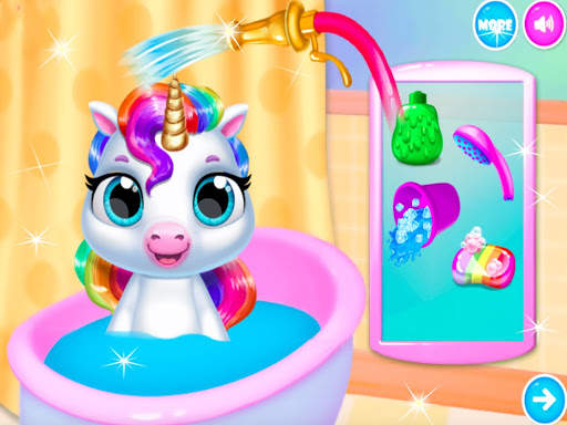 unicorn virtual pet game screenshot 5