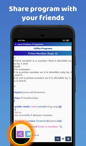 Java Pattern Programs Free screenshot 6
