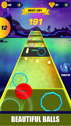 Epic Balls:Journey on water fire glass & sand road screenshot 4