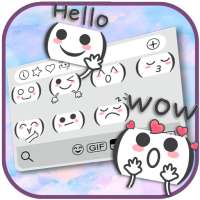 Cute Kaomoji Emoji Stickers icon