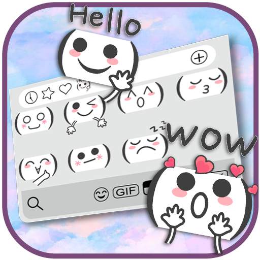 Cute Kaomoji Emoji Stickers 1.0