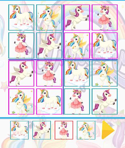 Educational Unicorn Sudoku Game for Kids screenshot 7