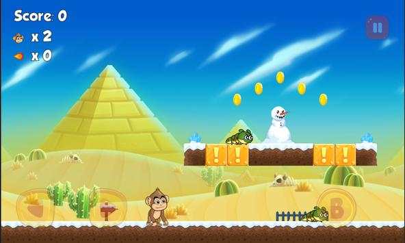 Jungle Monkey Super Run : Temple Kong Run screenshot 4