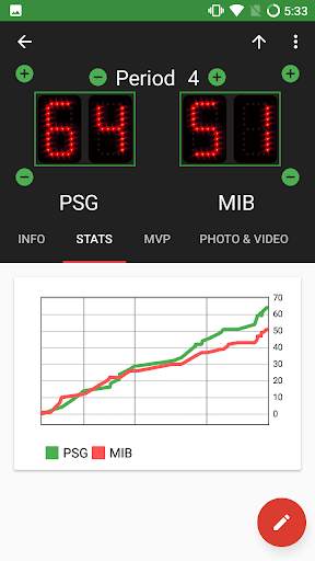 My LiveScore - Social Basket screenshot 6