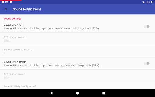 Rainbow Battery Bar screenshot 3