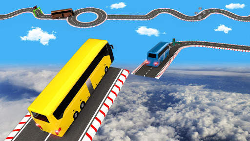 Impossible Bus Jumping: Racing Stunts drive screenshot 1