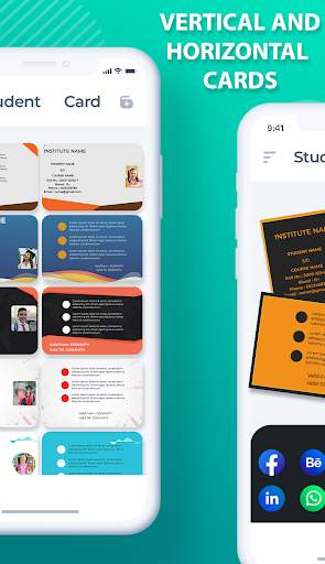 Student card maker screenshot 2