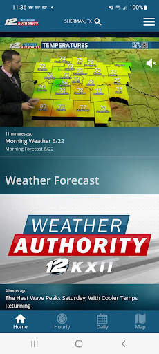 KXII Weather Authority App screenshot 2