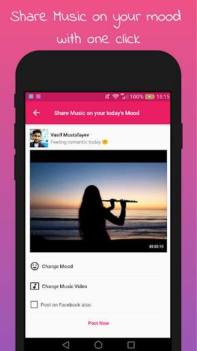 Mood Music - Feel/Share/Listen Musics on your mood screenshot 2