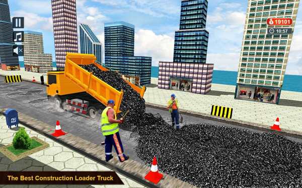 Real Road Construction Simulator скриншот 5