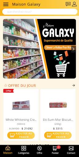 Maison Galaxy Online Shopping screenshot 1