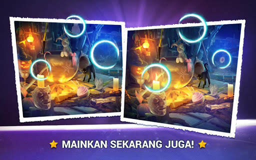 Mencari Perbedaan Halloween Permainan screenshot 4