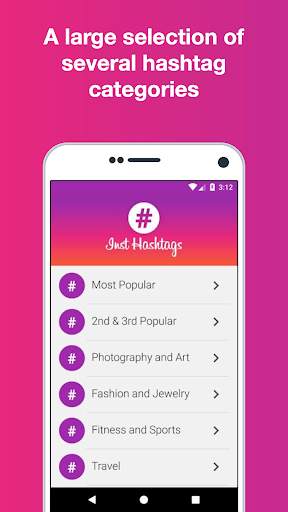 Inst Hashtags - popular hashtags for Instagram screenshot 2