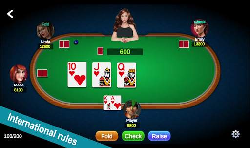 Poker Offline: Texas with Girl screenshot 1