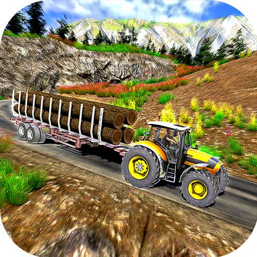Cargo Tractor Trolley Driving - Tractor Games 2021 1