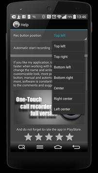 Call Recorder One Touch screenshot 3