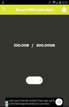 Ghost VPN 🥇Unlimited Free VPN screenshot 4