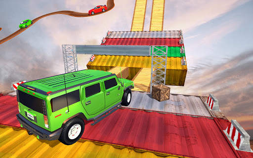 Jeep Stunt Driving Game 3D: Racing Stunt 2021 screenshot 2