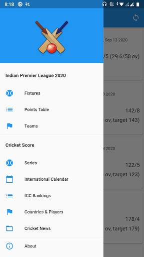 IPL 2020  Indian Premier Cricket League LiveScrore screenshot 2
