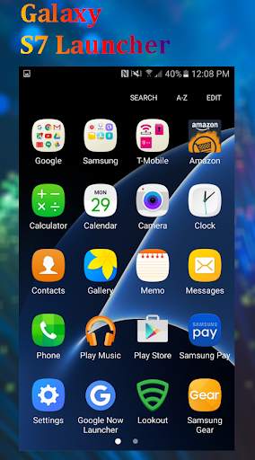 Launcher Galaxy S20 Style screenshot 1