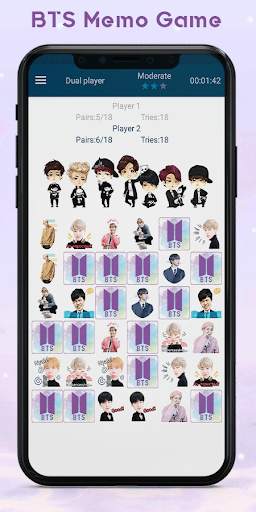 BTS Memory Game screenshot 1