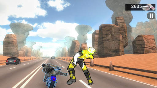 3D Madness Bike Racing:Highway screenshot 3