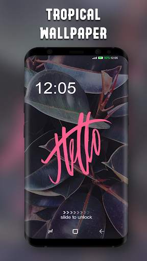 Tropical Leaves Wallpaper screenshot 5