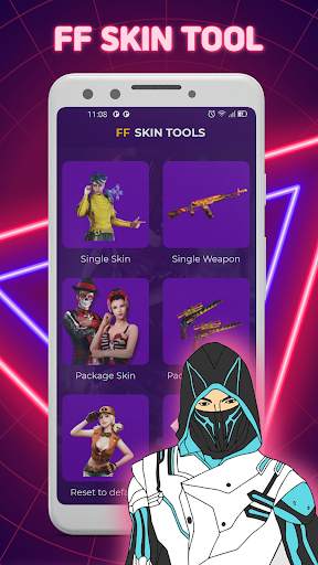 FFF FFF Mod Skin Tools Pro screenshot 1