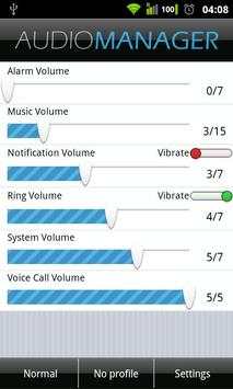 GVolume Free - Audio Manager screenshot 1