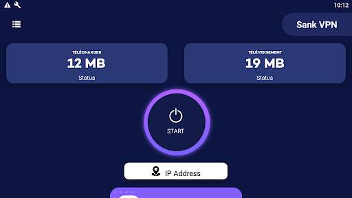 Sank VPN screenshot 1