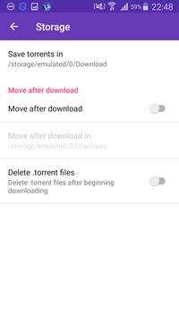 Torrent Downloader ZTorrent screenshot 3