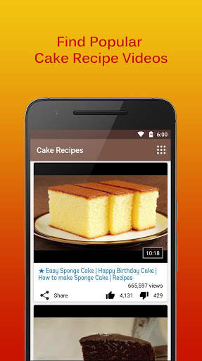 Cake Recipes Videos screenshot 3