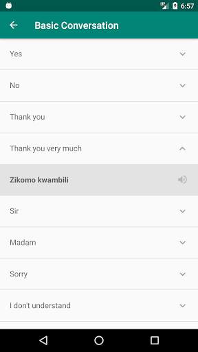 Learn Nyanja offline screenshot 3