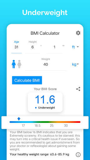 BMI Calculator screenshot 2