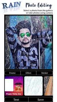 Rain Photo Frame & Rainy Effect Editor 1 تصوير الشاشة