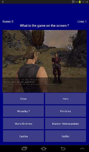 Computer Games Quiz screenshot 3