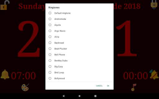 Table Alarm Clock screenshot 19