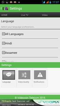 Videocon Mobile Tv Live Online screenshot 4