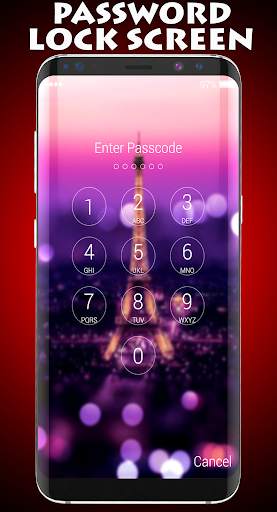 Paris Eiffel Tower Lock Screen 2 تصوير الشاشة