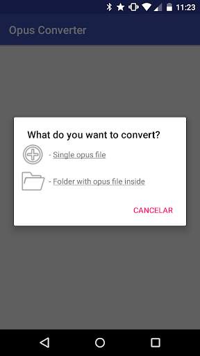 Opus mp3 converter screenshot 1