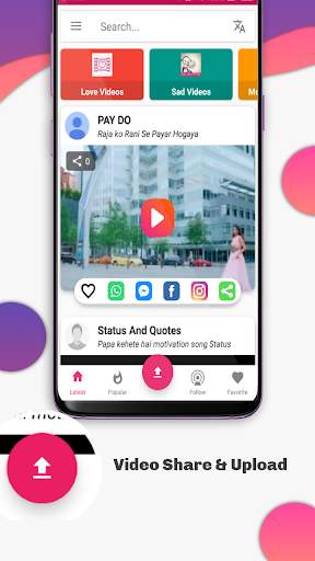 Mystatus - New Video Status, Download Video Status screenshot 5