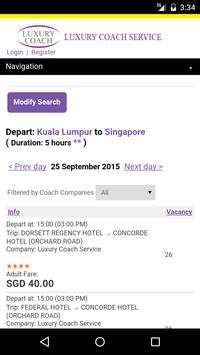 Luxury Coach Bus Ticket screenshot 3