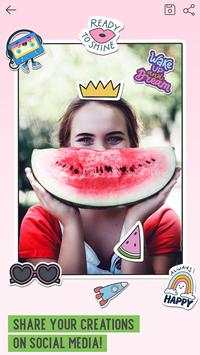 New Stickers for Photos: Sticker App for Girls screenshot 4