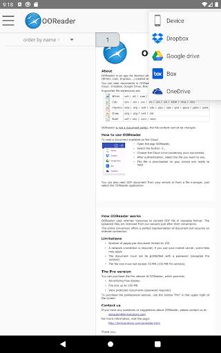 OOReader 6 تصوير الشاشة