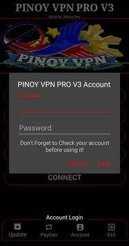 PinoyVPN PRO V3 4 تصوير الشاشة