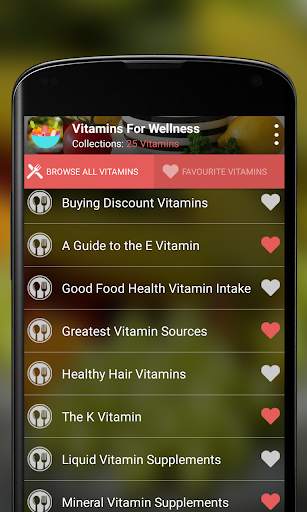 Vitamins for Wellness screenshot 2