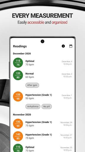 Blood Pressure Log: Hypertension chart and journal screenshot 5