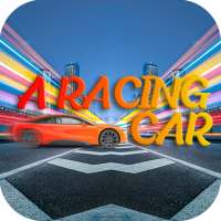 a racing car سيارات سباق logo